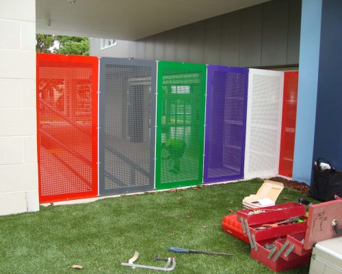 Metal Fabrication-school art panel